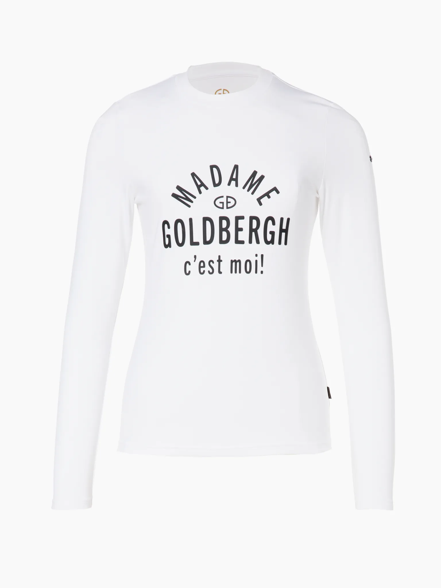 Goldbergh MADAME Long Sleeve Tee white Best Sale
