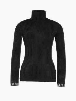 Goldbergh MIRA Long Sleeve Knit Sweater black Store
