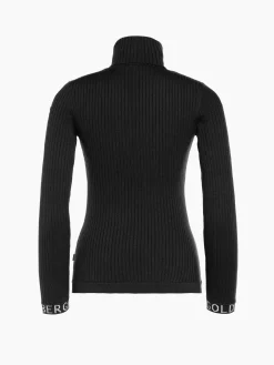 Goldbergh MIRA Long Sleeve Knit Sweater black Store