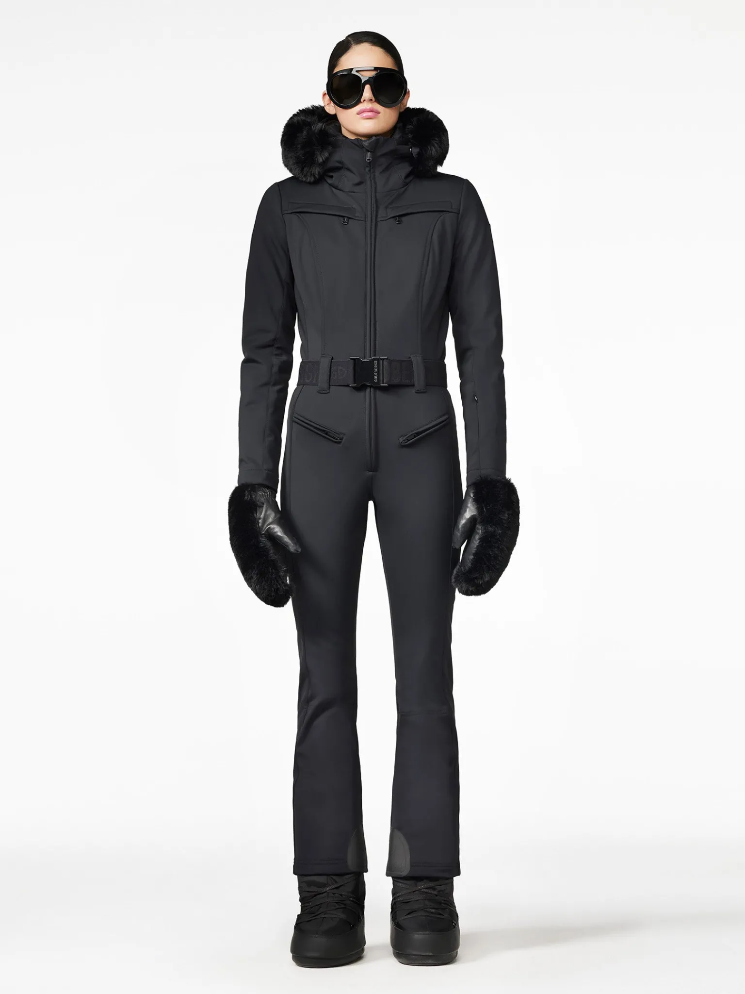 Goldbergh PARRY FAUX BORDER Ski Suit black Flash Sale