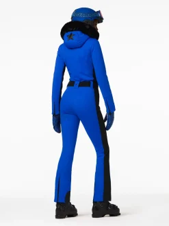 Goldbergh PARRY FAUX BORDER Ski Suit dazzling blue Outlet