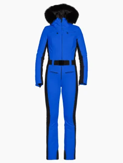 Goldbergh PARRY FAUX BORDER Ski Suit dazzling blue Outlet