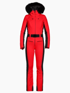 Goldbergh PARRY FAUX BORDER Ski Suit flame Online