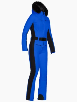 Goldbergh PARRY FAUX BORDER Ski Suit dazzling blue Outlet