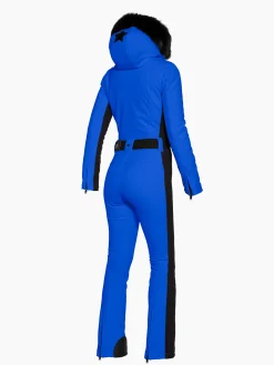 Goldbergh PARRY FAUX BORDER Ski Suit dazzling blue Outlet