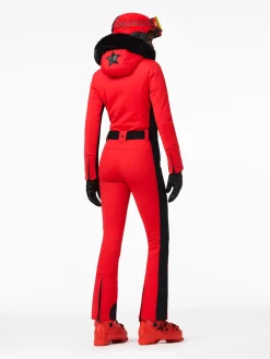 Goldbergh PARRY LONG FAUX BORDER Ski Suit flame Flash Sale