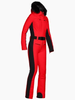 Goldbergh PARRY LONG FAUX BORDER Ski Suit flame Flash Sale