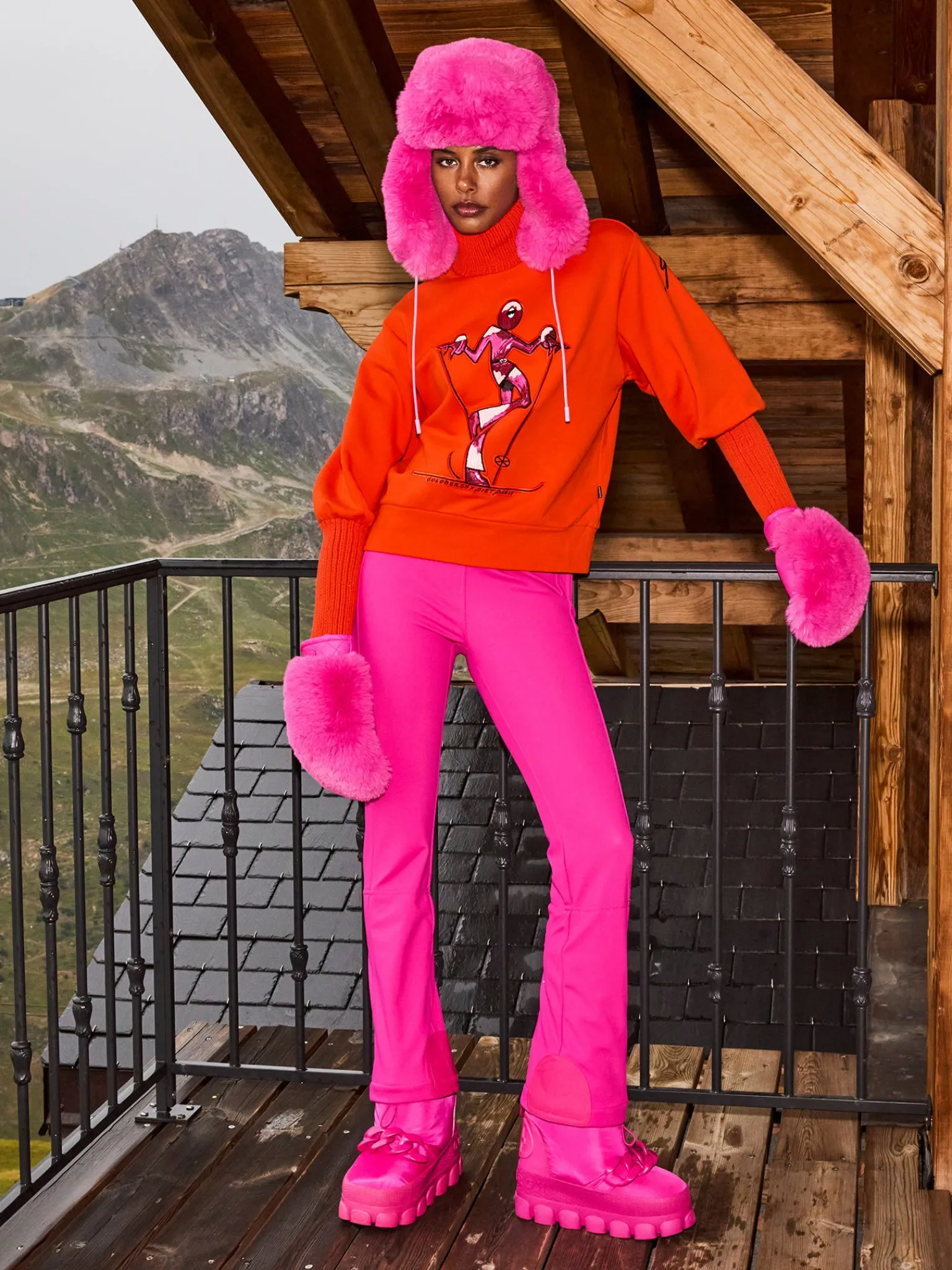 Goldbergh PIPPA Ski Pants passion pink Discount