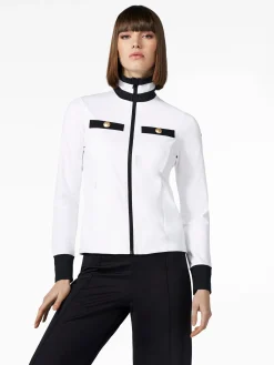 Goldbergh RENÉE Full Zip Cardigan white Online