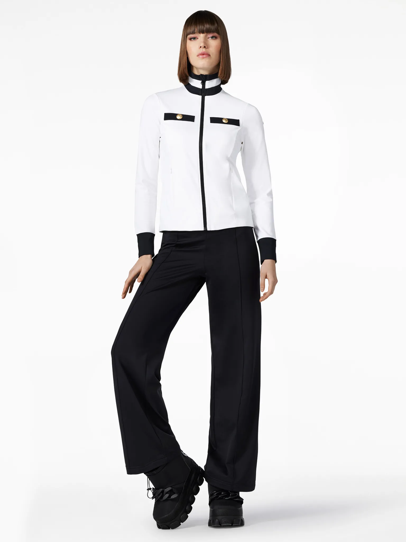 Goldbergh RENÉE Full Zip Cardigan white Online