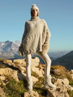 Goldbergh TWIST Oversize Knit Sweater champagne Discount