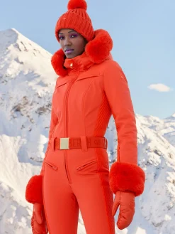 Goldbergh UNA Beanie orange Best Sale